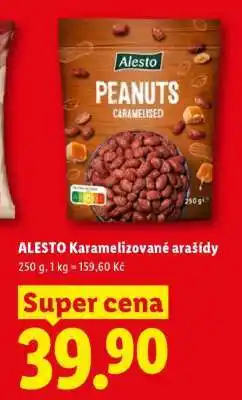 Lidl ALESTO Karamelizované arašídy nabídka