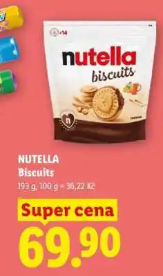 Lidl Nutella Biscuits nabídka