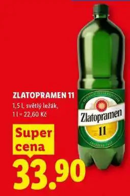 Lidl Zlatopramen 11 nabídka