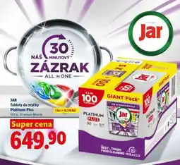 Lidl Jar Tablety do myčky Platinum plus nabídka
