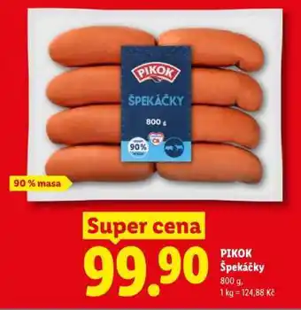 PIKOK ŠPEKÁČKY