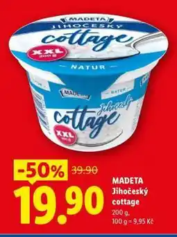 Lidl Madeta Jihočeský cottage nabídka