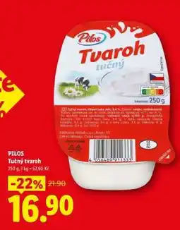 Lidl Pilos TUČNÝ TVAROH nabídka