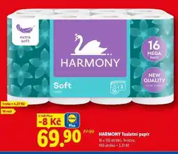 Lidl Harmony toaletní papír nabídka