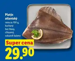 Lidl Platýs atlantský nabídka