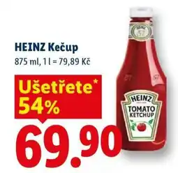 Lidl HEINZ kečup nabídka