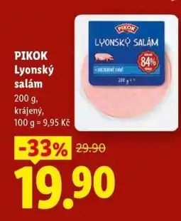 Lidl Pikok LYONSKÝ SALÁM nabídka