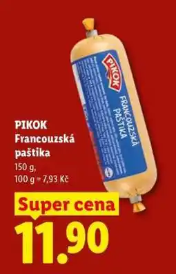 Lidl PIKOK FRANCOUZSKÁ PAŠTIKA nabídka