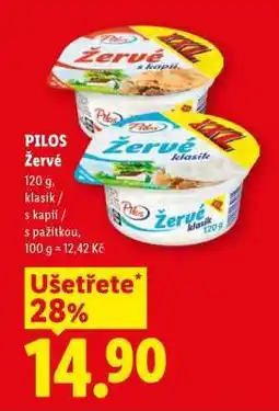 Lidl PILOS ŽERVÉ nabídka