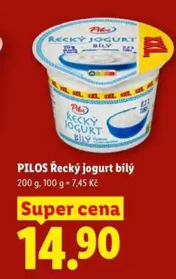 Lidl Pilos ŘECKÝ JOGURT BÍLÝ nabídka