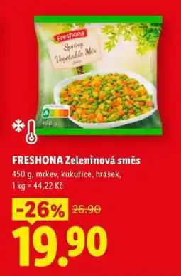 Lidl FRESHONA ZELENINOVÁ SMES nabídka