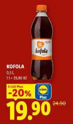 Lidl Kofola nabídka