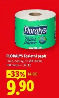 Lidl Floralys TOALETNÍ PAPÍR nabídka