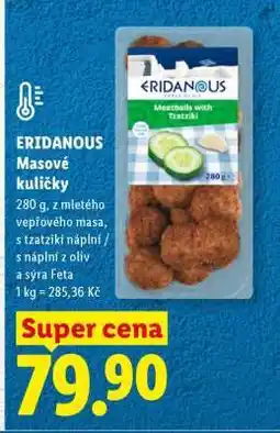 Lidl ERIDANOUS Masové kuličky nabídka