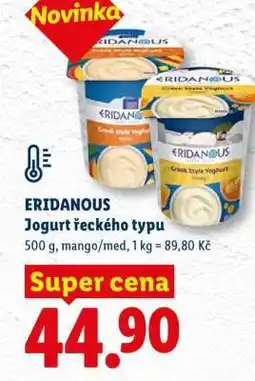 Lidl ERIDANOUS Jogurt řeckého typu nabídka