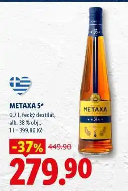 Lidl Metaxa 5 nabídka