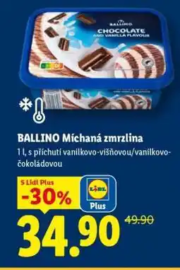 Lidl BALLINO Míchaná zmrzlina nabídka