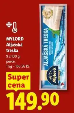 Lidl MYLORD ALJAŠSKÁ TRESKA nabídka