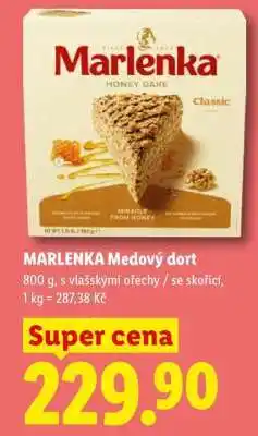 Lidl MARLENKA Medový dort nabídka