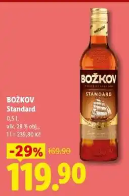 Lidl BOŽKOV STANDARD nabídka