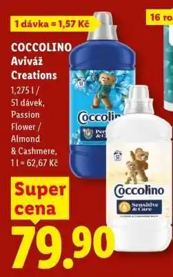 Lidl COCCOLINO AVIVÁŽ CREATIONS nabídka
