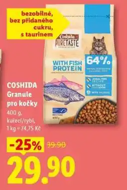 Lidl Coshida Granule pro kočky nabídka