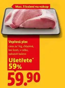 Lidl VEPŘOVÁ PLEC nabídka