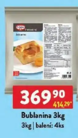 Qanto Dr.Oetker Bublanina nabídka