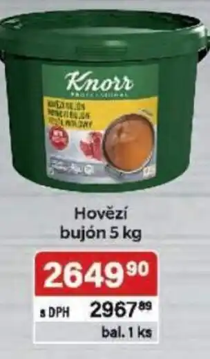Qanto Knorr Hovězí bujón nabídka