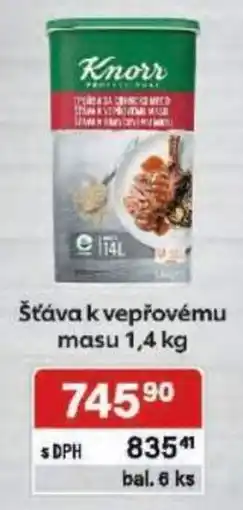 Qanto Knorr Šťáva k vepřovému masu nabídka
