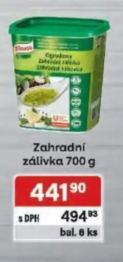 Qanto Knorr Zahradní zálivka nabídka