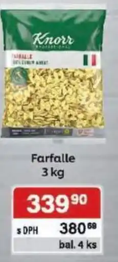 Qanto Knorr Farfalle nabídka