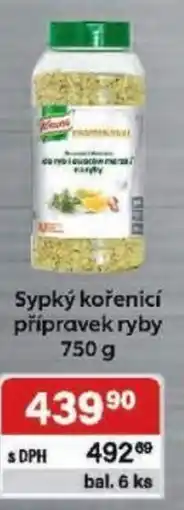 Qanto Knorr Sypký kořenicí přípravek ryby nabídka