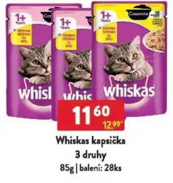 Qanto Whiskas kapsička nabídka