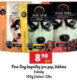 Qanto Fine Dog kapsičky pro psy, štěňata nabídka