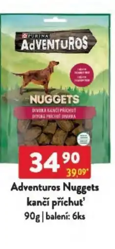 Qanto Adventuros Nuggets kančí příchuť' nabídka