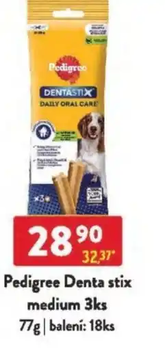 Qanto Pedigree Denta stix medium 3ks nabídka