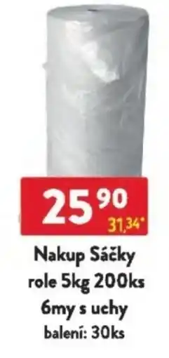 Qanto Nakup Sáčky role nabídka