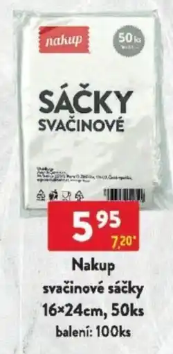 Qanto Nakup svačinové sáčky nabídka