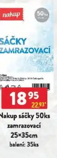 Qanto Nakup sáčky zamrazovací nabídka