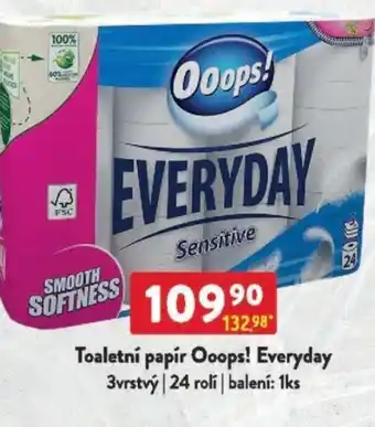 Qanto Toaletní papír Ooops! Everyday nabídka