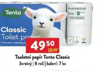 Qanto Toaletní papír Tento Classic nabídka