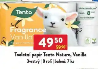 Qanto Toaletní papír Tento Nature, Vanilla nabídka