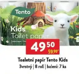Qanto Toaletní papír Tento Kids nabídka