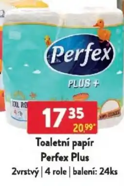 Qanto Toaletní papír Perfex Plus nabídka