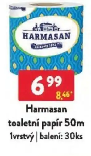 Qanto Harmasan toaletní papír nabídka