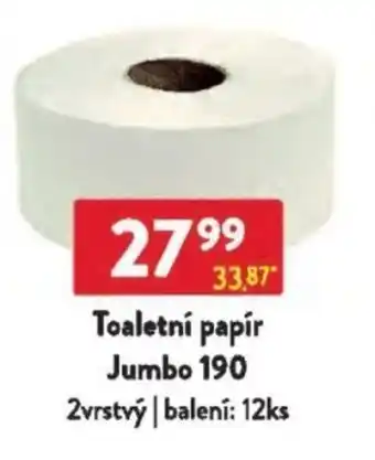 Qanto Toaletní papír Jumbo 190 nabídka