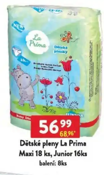 Qanto Dětské pleny La Prima nabídka