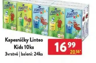 Qanto Kapesníčky Linteo kids nabídka