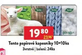 Qanto Tento papírové kapesníky nabídka